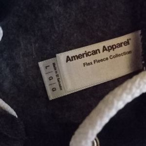 American apparel hoodie sweatshirt UNISEX